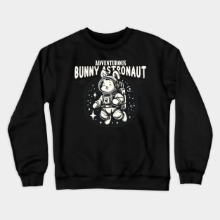 bunny astronaut Crewneck Sweatshirt